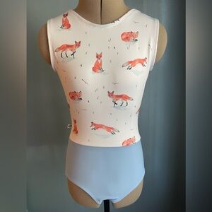 SA fox winter ballet leotard